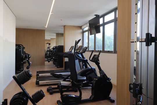 Área comum - Academia de kitnet/studio para alugar com 1 quarto, 27m² em Vila Aricanduva, São Paulo