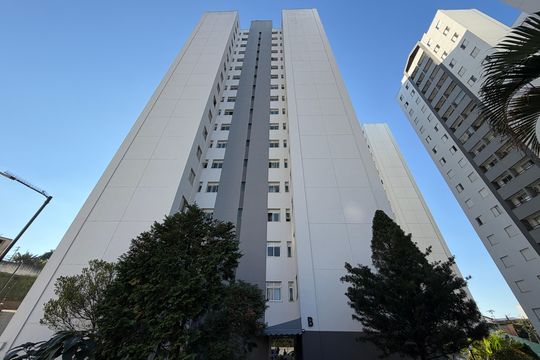 Fachada do Bloco  de apartamento para alugar com 3 quartos, 76m² em Anhangabaú, Jundiaí