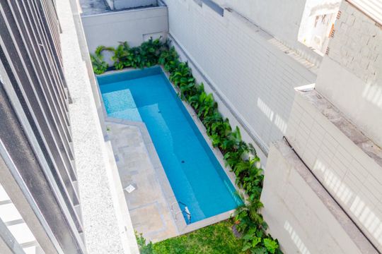 Vista de kitnet/studio para alugar com 1 quarto, 25m² em Pinheiros, São Paulo