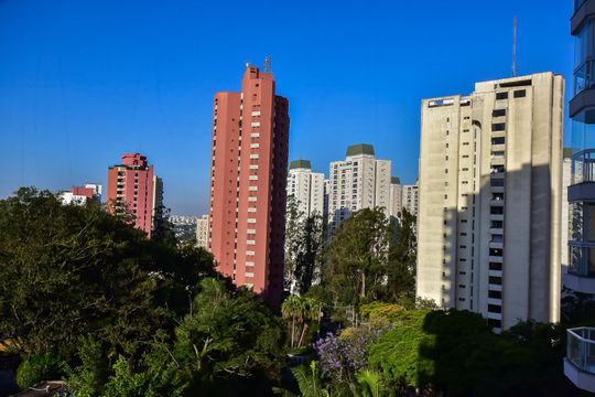 Vista Varanda de apartamento para alugar com 4 quartos, 200m² em Vila Andrade, São Paulo