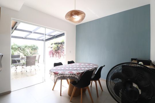 Sala de Jantar de casa de condomínio para alugar com 3 quartos, 82m² em Granja Marileusa, Uberlândia