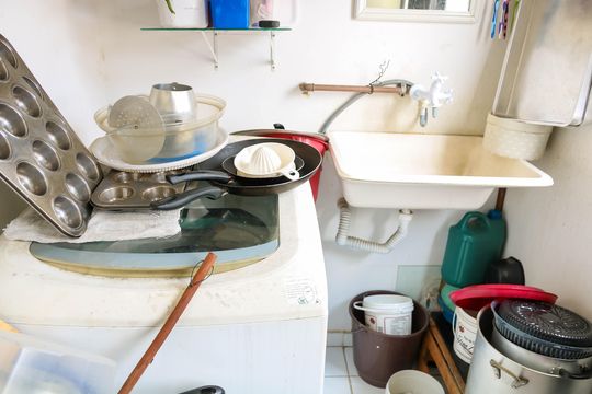 Cozinha de casa à venda com 1 quarto, 650m² em Del Castilho, Rio de Janeiro