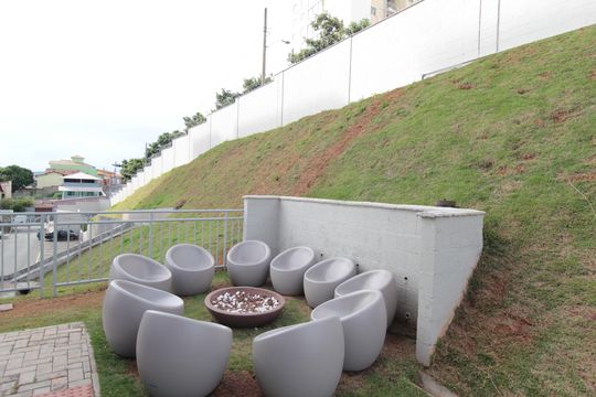 Área Externa de apartamento para alugar com 2 quartos, 60m² em Jardim Guanabara, Belo Horizonte