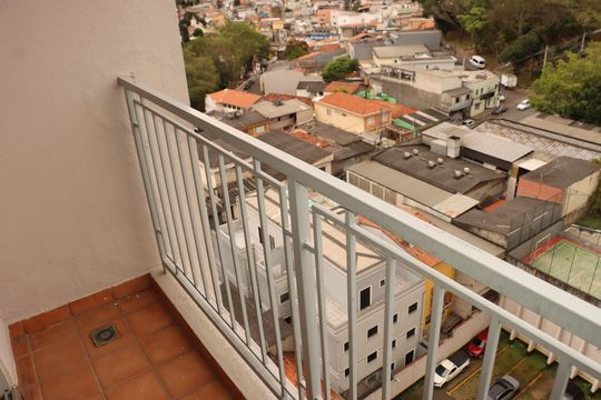 Varanda da Sala de apartamento à venda com 3 quartos, 68m² em Vila Ivone, São Paulo
