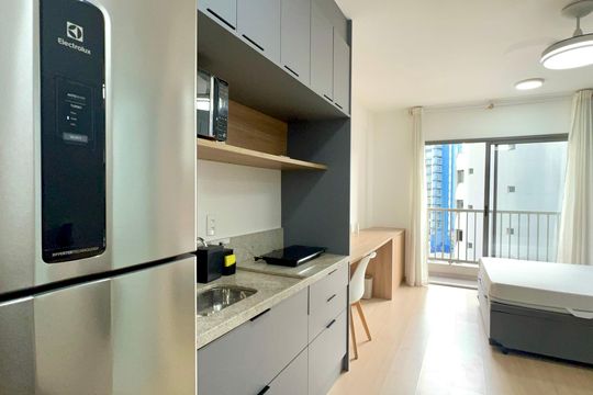 Kitnet/Studio para alugar com 1 quarto, 24m² em Pinheiros, São Paulo