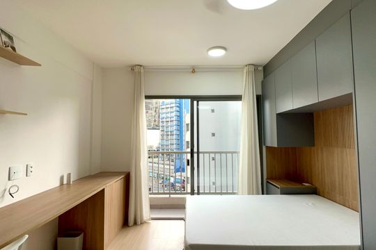 Studio de kitnet/studio para alugar com 1 quarto, 24m² em Pinheiros, São Paulo