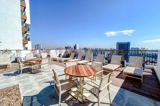 Área comum de kitnet/studio à venda com 1 quarto, 21m² em Ipiranga, São Paulo