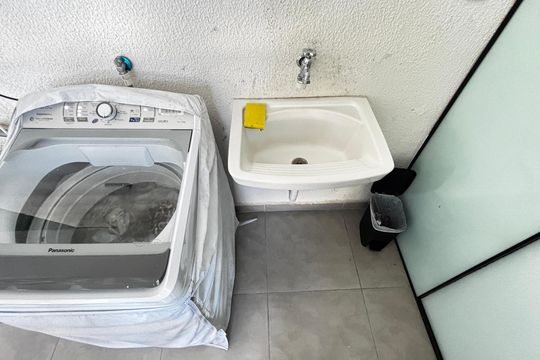 Área de Serviço de kitnet/studio para alugar com 1 quarto, 20m² em Bangú, Santo André