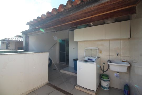 Área de Serviço de apartamento para alugar com 3 quartos, 158m² em Taquara, Rio de Janeiro