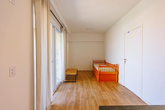 Sala de apartamento para alugar com 1 quarto, 55m² em Vila Vitoria Ii, Indaiatuba