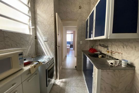Cozinha de apartamento à venda com 3 quartos, 240m² em Copacabana, Rio de Janeiro