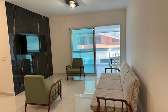 Sala de apartamento à venda com 2 quartos, 76m² em Empresarial 18 do Forte, Barueri