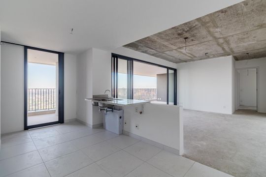 Cozinha de apartamento à venda com 3 quartos, 176m² em Pinheiros, São Paulo