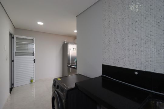 Área de Serviço de apartamento para alugar com 2 quartos, 100m² em Vila Camilópolis, Santo André