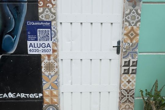 Placa de apartamento para alugar com 1 quarto, 20m² em Aclimação, São Paulo