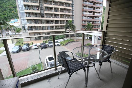 Varanda de kitnet/studio para alugar com 1 quarto, 20m² em Jacarepaguá, Rio de Janeiro