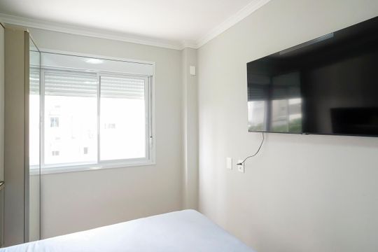 Suíte de apartamento à venda com 2 quartos, 55m² em Rudge Ramos, São Bernardo do Campo