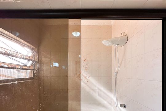Banheiro Social de casa para alugar com 3 quartos, 191m² em Vila Euclides, São Bernardo do Campo