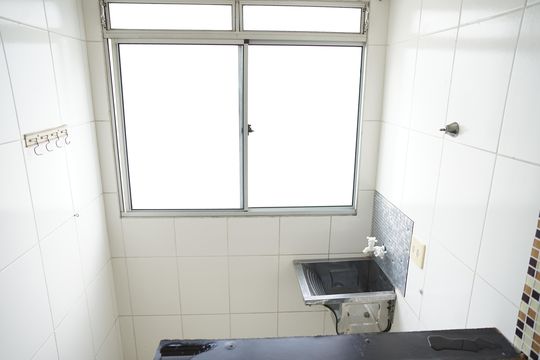 Área de Serviço de apartamento para alugar com 2 quartos, 43m² em Cidade Parque Alvorada, Guarulhos