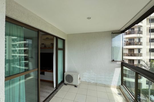 Varanda de apartamento para alugar com 3 quartos, 96m² em Recreio dos Bandeirantes, Rio de Janeiro