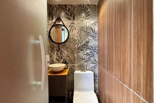 Área de serviço - lavabo de apartamento à venda com 3 quartos, 134m² em Copacabana, Rio de Janeiro
