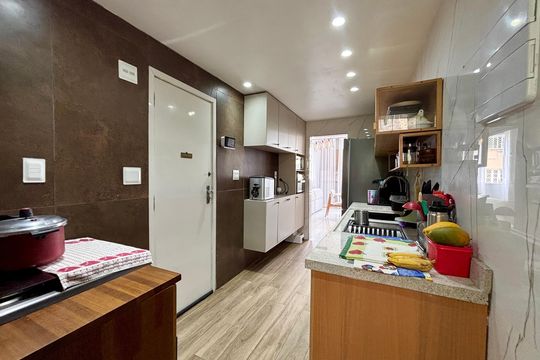 Cozinha de apartamento à venda com 3 quartos, 134m² em Copacabana, Rio de Janeiro