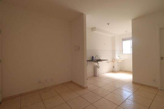 Sala de apartamento para alugar com 2 quartos, 43m² em Residencial Parque dos Servidores, Ribeirão Preto