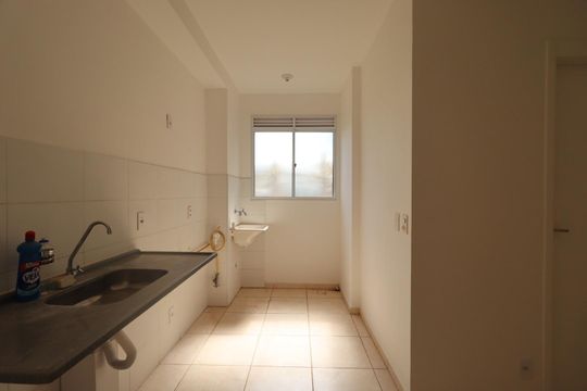 Cozinha de apartamento para alugar com 2 quartos, 43m² em Residencial Parque dos Servidores, Ribeirão Preto
