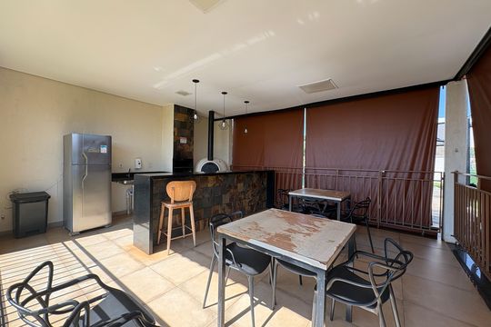 Área comum - Churrasqueira de apartamento para alugar com 2 quartos, 43m² em Residencial Parque dos Servidores, Ribeirão Preto