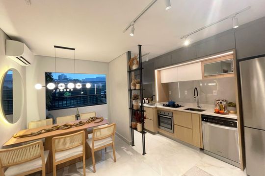 Studio de apartamento à venda com 2 quartos, 55m² em Cabral, Contagem