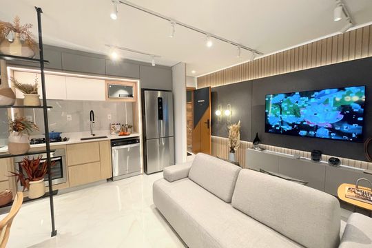 Studio de apartamento à venda com 2 quartos, 55m² em Cabral, Contagem