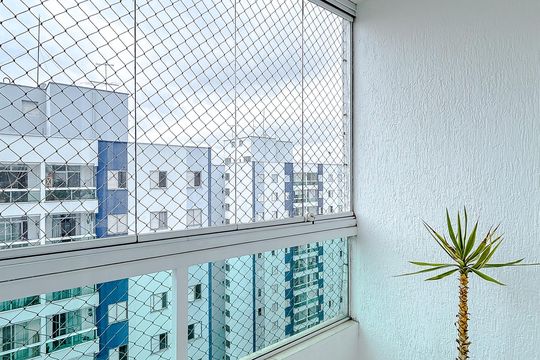 Varanda da Sala de Jantar de apartamento à venda com 3 quartos, 74m² em Tatuapé, São Paulo