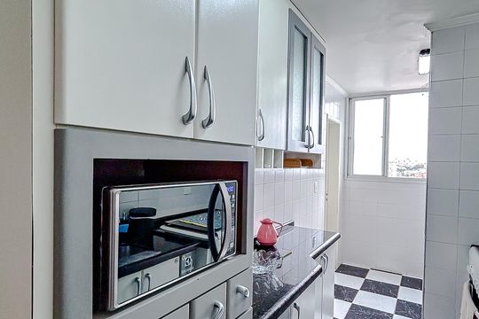 Cozinha de apartamento à venda com 3 quartos, 74m² em Tatuapé, São Paulo