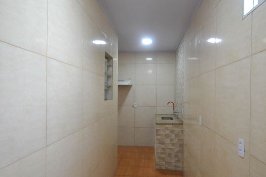 Cozinha e Área de Serviço de casa para alugar com 1 quarto, 80m² em Hiterland, Belford Roxo