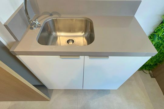 Área de Serviço de kitnet/studio à venda com 1 quarto, 26m² em Pinheiros, São Paulo