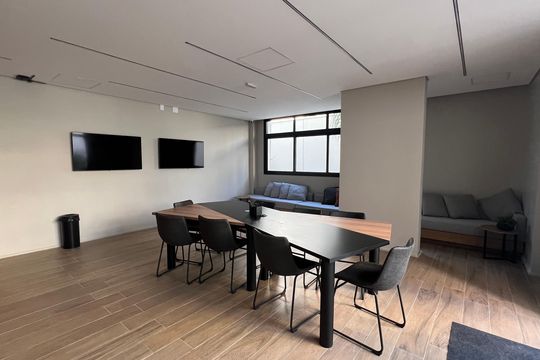 Coworking / salão de festa de kitnet/studio à venda com 1 quarto, 26m² em Pinheiros, São Paulo