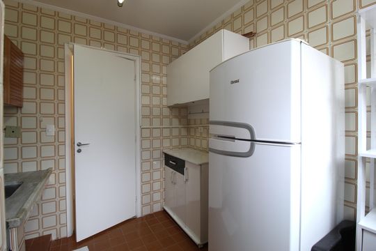 Cozinha e Área de Serviço de apartamento para alugar com 1 quarto, 40m² em Moema, São Paulo