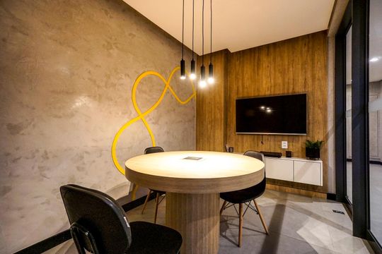 Área comum de kitnet/studio para alugar com 1 quarto, 23m² em Vila Esperança, São Paulo