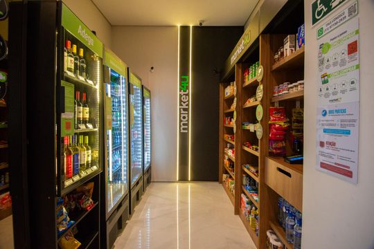 Área comum de kitnet/studio para alugar com 1 quarto, 27m² em Vila Mariana, São Paulo