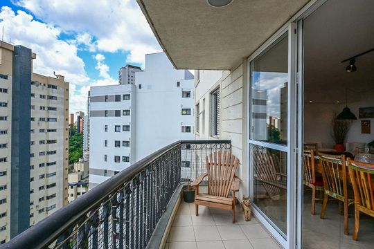 Varanda de apartamento para alugar com 2 quartos, 112m² em Vila Suzana, São Paulo