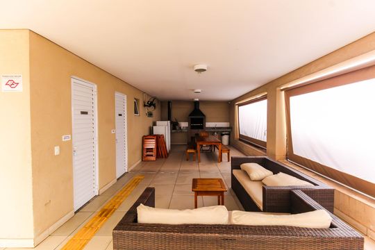 Área comum - Churrasqueira de apartamento à venda com 2 quartos, 57m² em Catumbi, São Paulo
