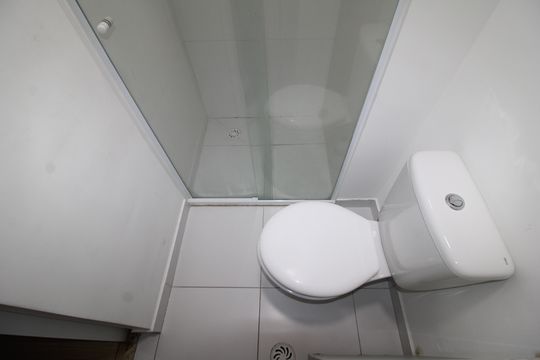 Banheiro de kitnet/studio à venda com 1 quarto, 26m² em Santana, São Paulo