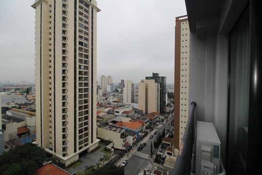 Varanda de kitnet/studio à venda com 1 quarto, 26m² em Santana, São Paulo