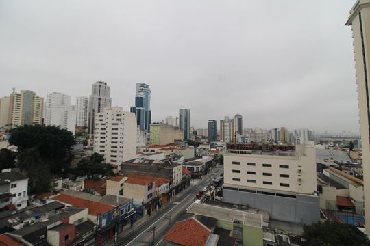 Varanda de kitnet/studio à venda com 1 quarto, 26m² em Santana, São Paulo