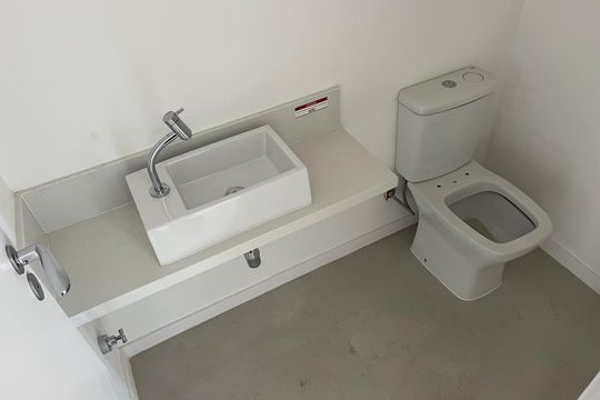 Lavabo de apartamento para alugar com 3 quartos, 85m² em Perdizes, São Paulo
