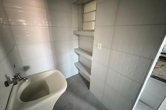 Área de Serviço de kitnet/studio para alugar com 0 quarto, 25m² em Vila Dom Pedro Ii, São Paulo