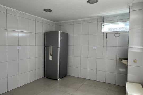 Cozinha e Área de Serviço de apartamento para alugar com 3 quartos, 101m² em Aparecida, Santos