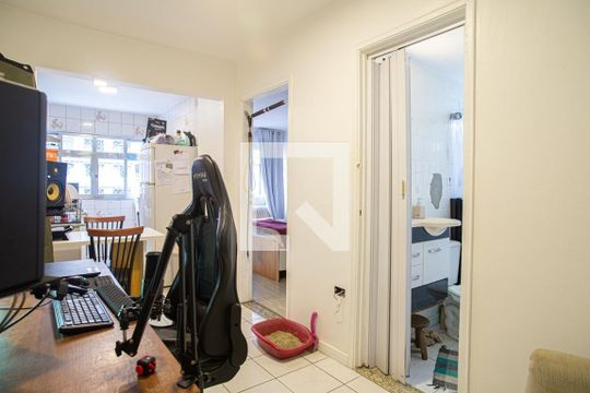 Sala de apartamento à venda com 1 quarto, 33m² em Bela Vista, São Paulo