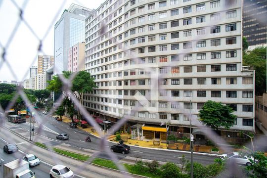 Vista de apartamento à venda com 1 quarto, 33m² em Bela Vista, São Paulo