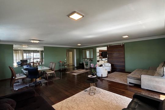 Sala de apartamento à venda com 5 quartos, 390m² em Vila Gilda, Santo André